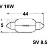 Pulkpirn, 18W, (SV8.5)