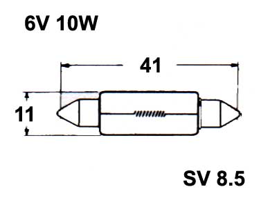 Autoline pulkpirn, 10W (sV8.5)