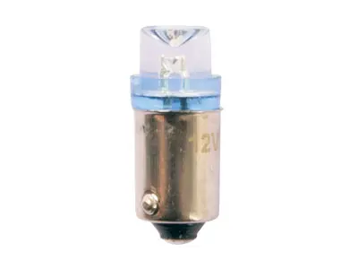 LED pirnipaar, T4W, sinine, 12 V