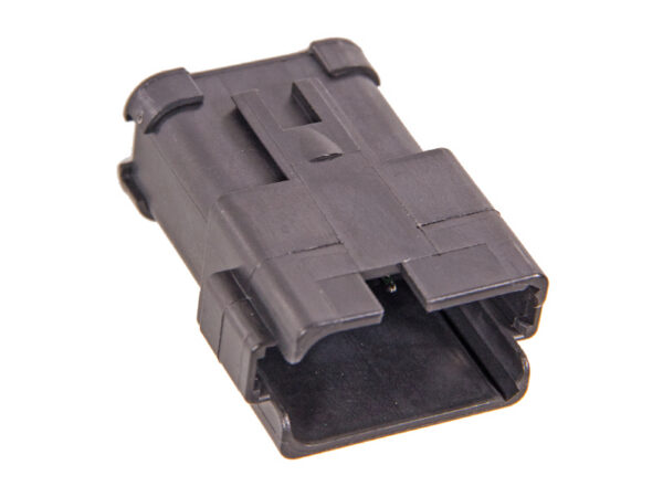 TE Connectivity deutsch pistiku korpus, DT, must, DT04-12PB-P021