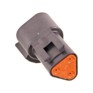 Deutsch pistiku korpus, must, DT04-3P-CE02 2