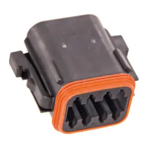 Deutsch pistik, must, DT06-08SA-CE10