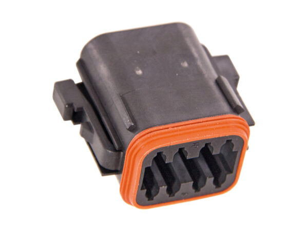 Deutsch pistik, must, DT06-08SA-CE10