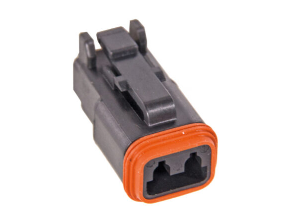 TE Connectivity deutsch pistik, must, DT06-2S-CE06