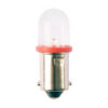 LED pirnipaar, T4W, punane, 12 V