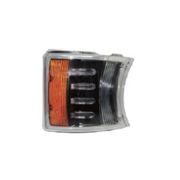 Esisuunatuli Scania P, G, R, T (2003–2019) – LED / päevasõidutulega / läbipaistev-oranž