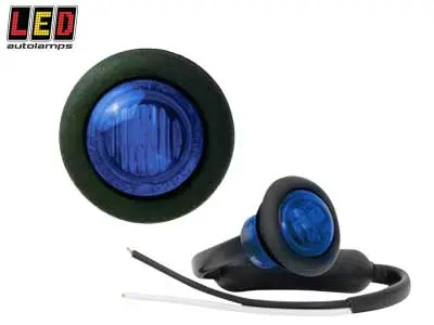 LED Autolamps LED ääretuli, 3 cm, sinine