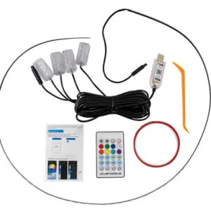 LED RGB sisetulekomplekt, 1609-60624 4