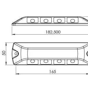 LED töötuli, 12.3 W 4