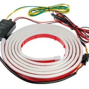 LED tuleriba, oranž/valge 3