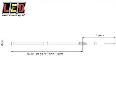 LED valgusriba, 114 cm 3