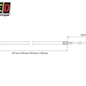 LED valgusriba, 61 cm, 1614-FSL610W24 3