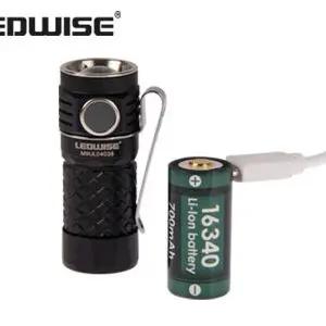 Ledwise taskulamp, ø 20.50 x 54.50mm 5
