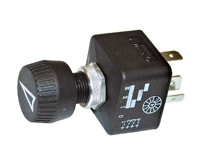 Pöördlüliti, 12/24 V, MERIT-259000