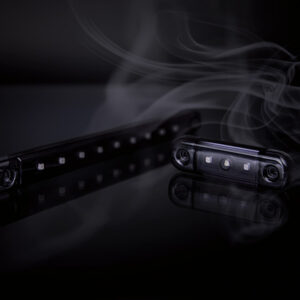 Strands Dark Knight Slim 3 LED ääretuli, 8 cm, valge 4