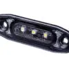 Strands Dark Knight Ultra Slim LED ääretuli, valge, 8 cm