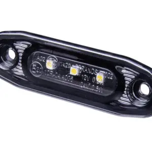 Strands Dark Knight Ultra Slim LED ääretuli, valge, 8 cm