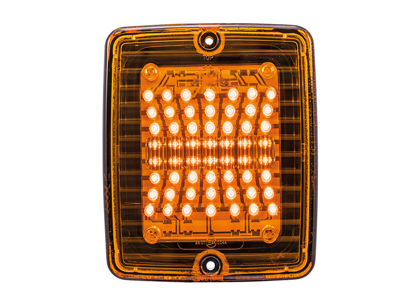 Strands LED suunatuli, oranž klaas 2