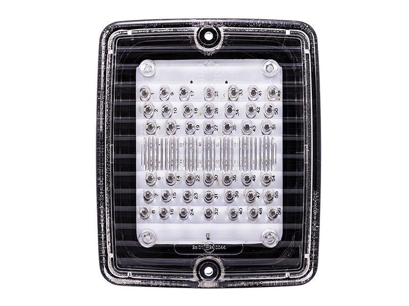 Strands LED suunatuli, valge klaas
