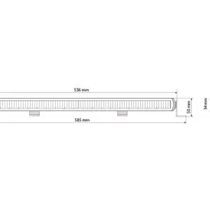 W-Light Flux, 54 cm, 100 W 3