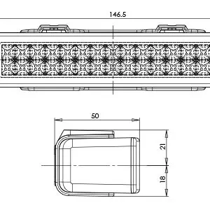 WAS LED päevasõidutuli, 15 cm 4