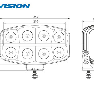 X-Vision Quadrator LED 2