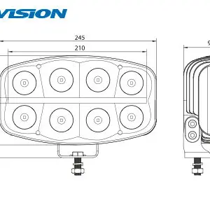 X-Vision Quadrator LED 2