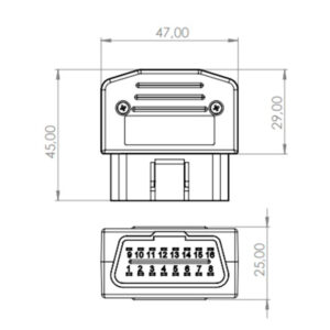 XBB Dongle, XBB Dongle, 47 x 45 x 25mm 3