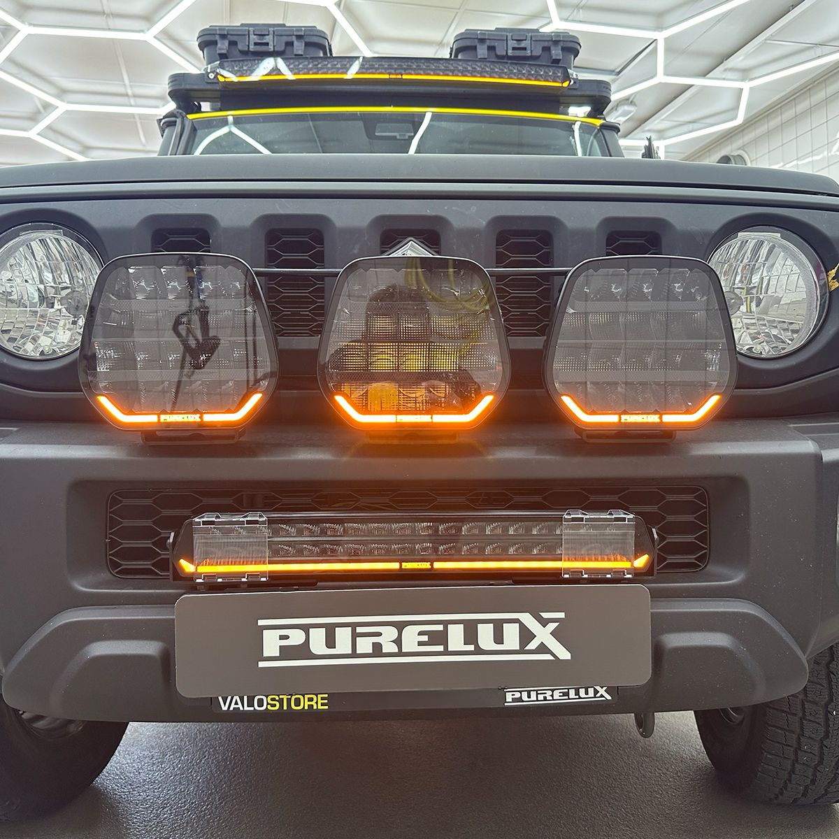 Kaitseklaas Purelux Panther sirgele LED barile