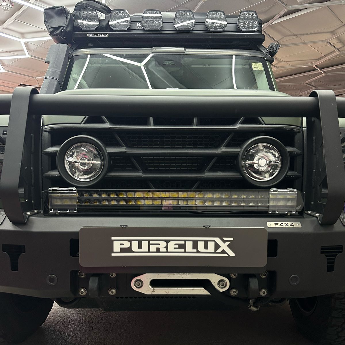 Kaitseklaas Purelux Panther sirgele LED barile