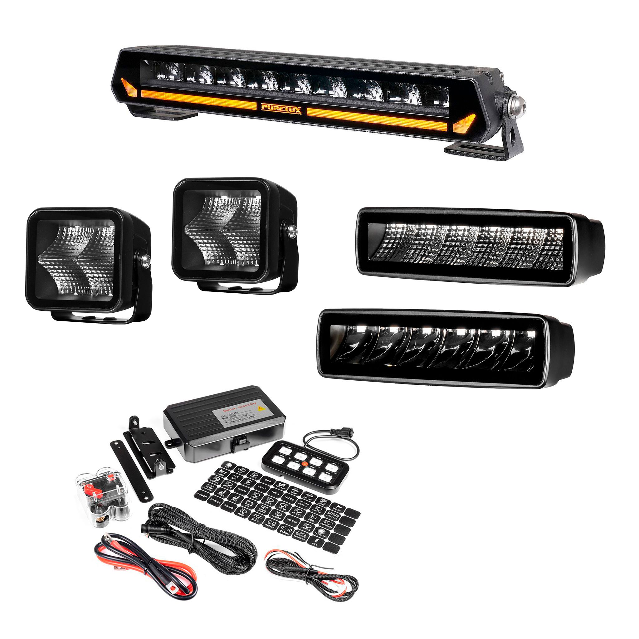 Lisatulede komplekt ATV-le Purelux ATV Valodition