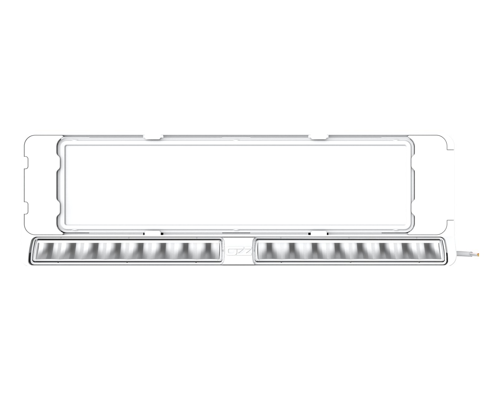 LED bar OZZ DLP1 kaheosaline valge