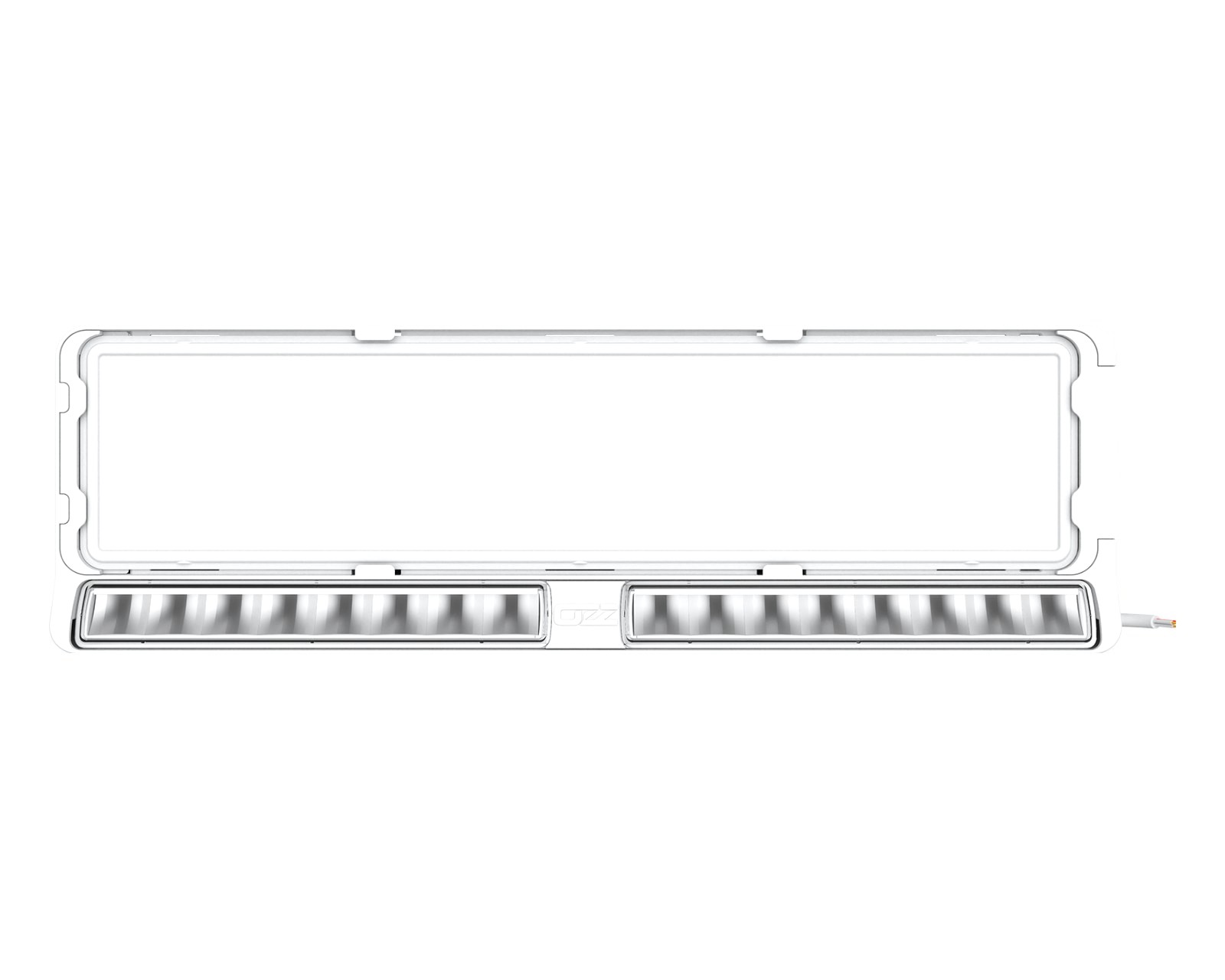 LED bar OZZ DLP1 kaheosaline valge