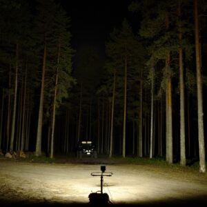 Töötuli Purelux Black Raven 50 – 11 cm / 50 W / lai
