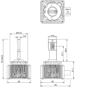 LED-pirnid Purelux Blaze D1S