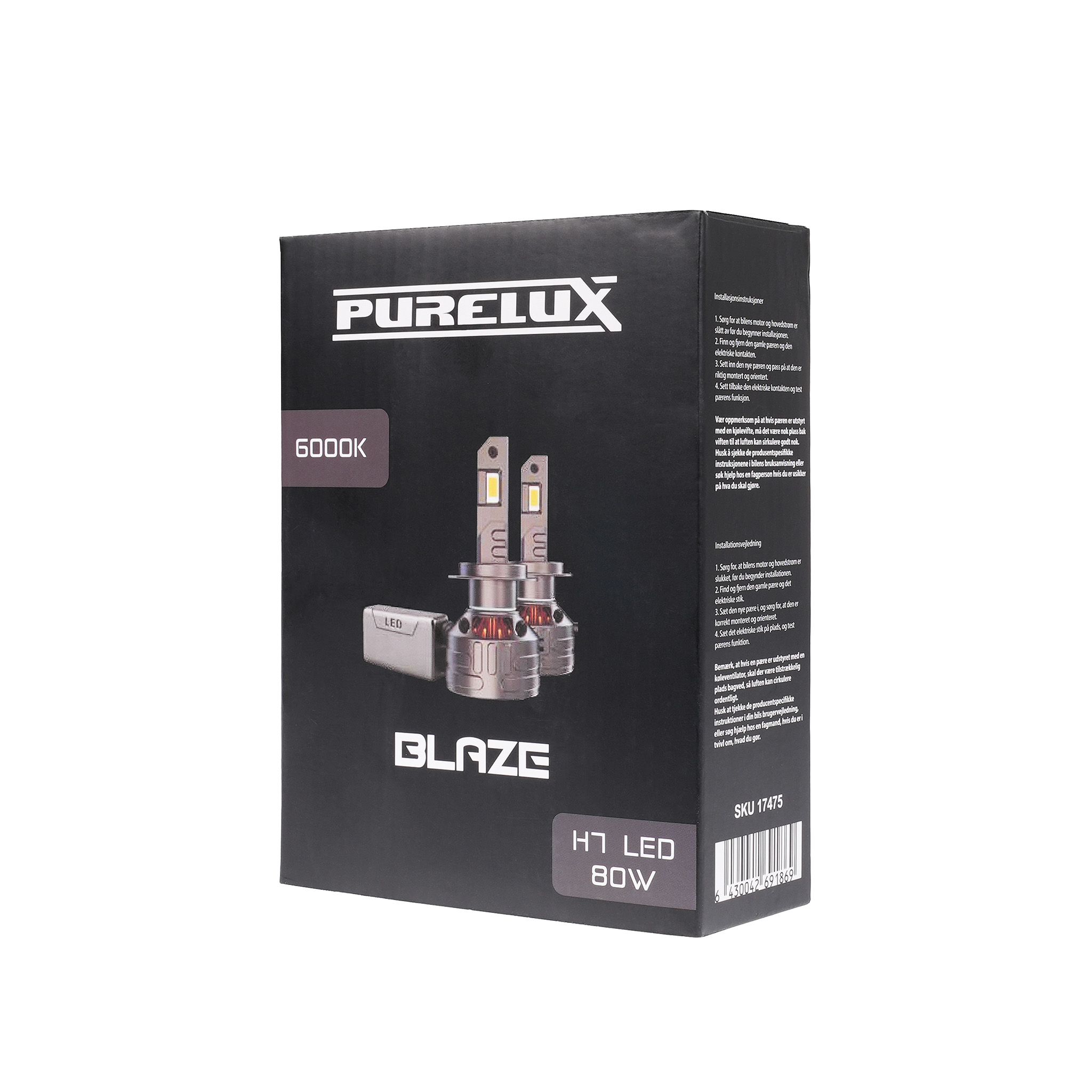 LED-pirnid Purelux Blaze H7