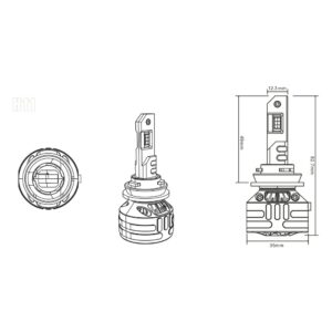 LED-pirnid Purelux Blaze H8/H9/H11