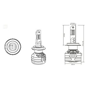 LED-pirnid Purelux Blaze H7