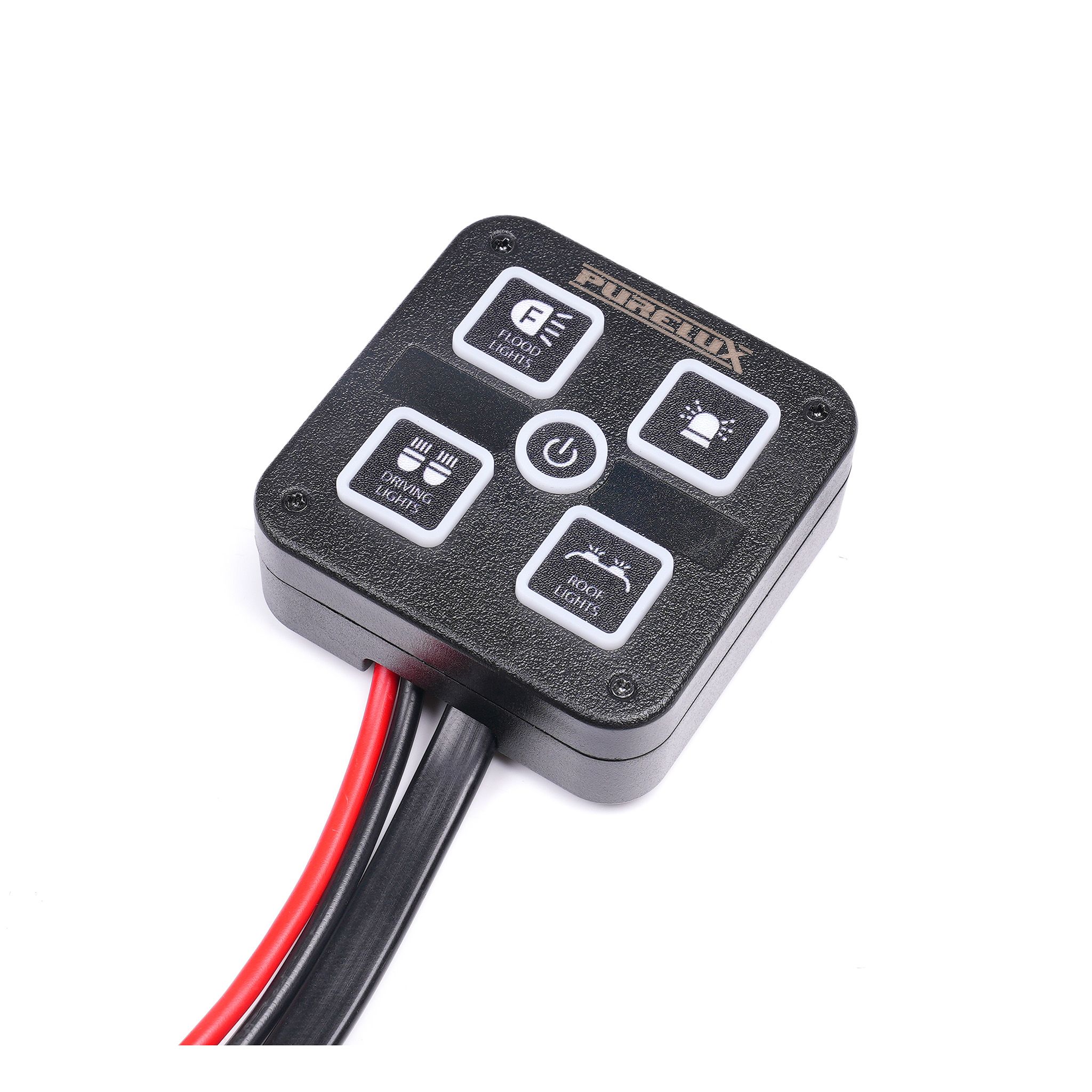 Juhtpaneel Purelux Mini Dashboard Controller – 4 väljundit / 12–24 V