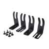 Kinnitusklamber Purelux Single Bracket Kit – süvendisse / 76–119 mm