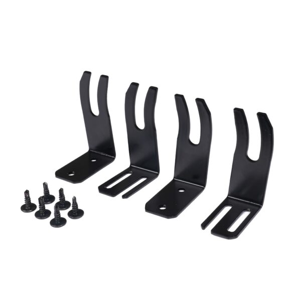 Kinnitusklamber Purelux Single Bracket Kit – süvendisse / 76–119 mm