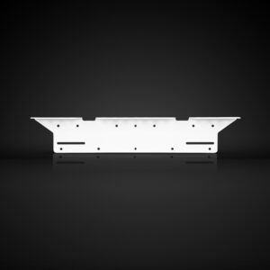 Kinnitusraam Purelux HD – 3 lisatulele / EU numbrimärk / 3 mm